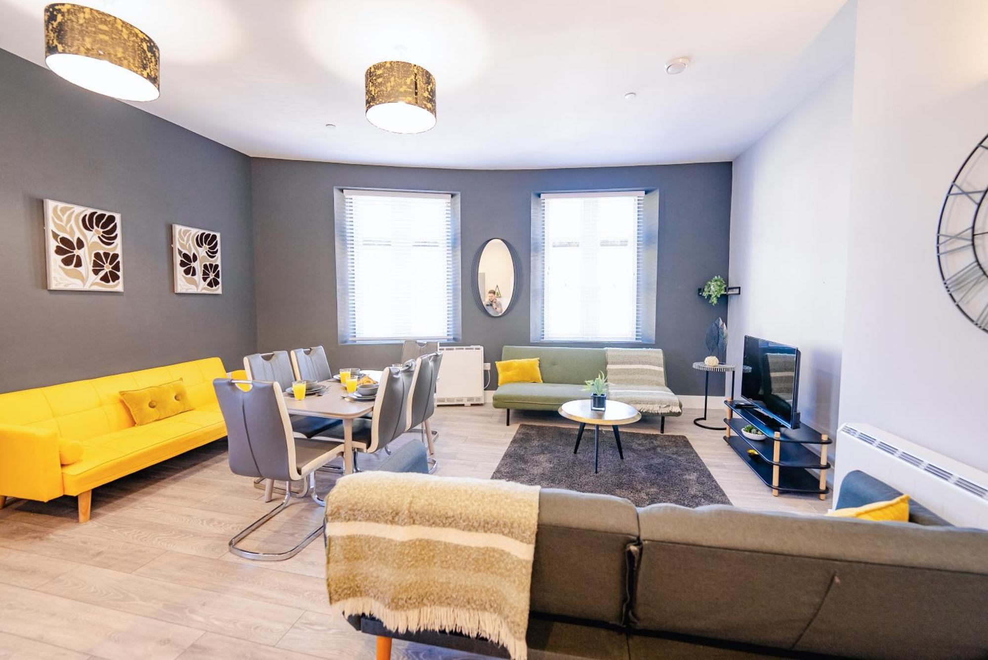 Luxury Spacious 2-Bed & High Ceiling Cardiff Dış mekan fotoğraf